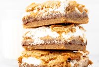 Peanut Butter S’mores Bars Recipe — Gooey Chocolate & Graham Cracker Bars
