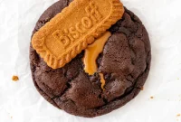 Chocolate Biscoff Cookies Recipe